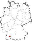 Karte Schömberg bei Balingen